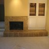 Marble Tile Face Fireplace and hearth