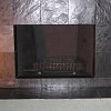Slate Tile Face Fireplace and hearth