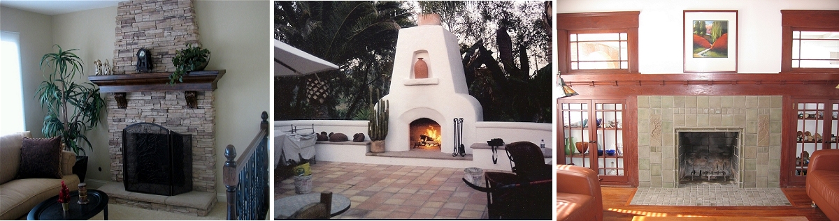 San Diego Fireplace Photos