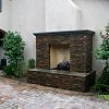 Outdoor Chimneys and Fireplaces True Stone Veneer