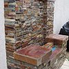 Outdoor Chimneys and Fireplaces - True Stone Veneer