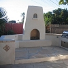 Outdoor Chimneys and Fireplaces - Stucco