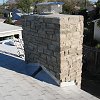 Custom Masonry Stone Chimney - Eldorado Stone veneer