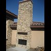 Custom Masonry Stone Chimney - Eldorado Stone veneer