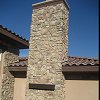 Custom Masonry Stone Chimney - Eldorado Stone veneer