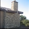 Custom Masonry Stone Chimney - Eldorado Stone veneer