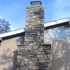 Custom Masonry Stone Chimney - Eldorado Stone veneer