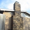 Custom Masonry Stone Chimney - Eldorado Stone veneer