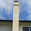 Custom Masonry Stucco Chimney
