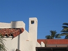 Custom Masonry Stucco Chimney