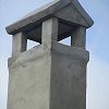 Custom Masonry Stucco Chimney