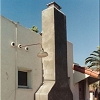 Custom Masonry Stucco Chimney