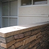 Custom Masonry Wall - Eldorado Ledgestone and Cap