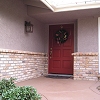 Custom Masonry Wainscot - Brick