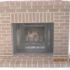 Brick Fireplace