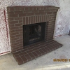 Brick Fireplace