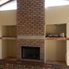 Brick Fireplace