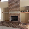 Brick Fireplace