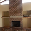 Brick Fireplace