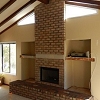 Brick Fireplace