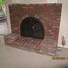 Robinson Cambridge Brick Fireplace