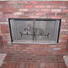 Brick Fireplace and hearth