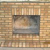 Brick Fireplace and hearth