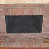 Brick Fireplace and hearth