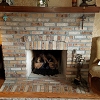 Robinson Brick Veneer,Cheasepeake,Fireplace