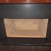 Elegant Marble Face Fireplace and raised hearth