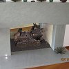 Unique Marble Face Fireplace - granite mantel and surround