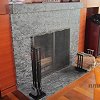 Marble Face Fireplace and hearth - marble mantel