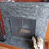 Marble Face Fireplace and hearth - marble mantel