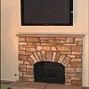Stone Face Fireplace - 