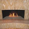 Stone Face Fireplace - 