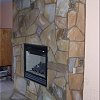 Stone Face Fireplace - 