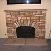Stone Face Fireplace - 