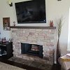 Stone Face Fireplace - 