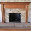 Stone Face Fireplace - 
