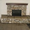 Stone Face Fireplace - 