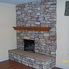 Stone Face Fireplace - 