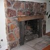 Stone Face Fireplace - 