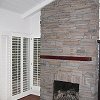 Stone Face Fireplace - 