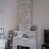 Stone Face Fireplace - 