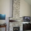 Stone Face Fireplace - 