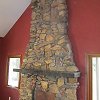 Stone Face Fireplace - 