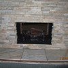 Stone Face Fireplace - True Stone Desert Gold
