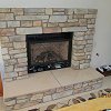 Stone Face Fireplace - 