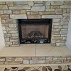Stone Face Fireplace - 