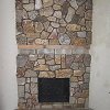 Stone Face Fireplace - Boral Cultured Stone - Fieldstone